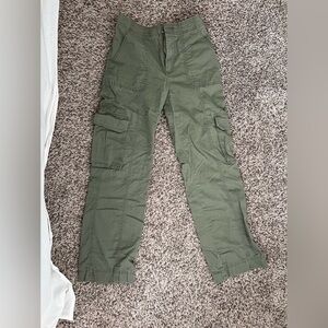 Abercrombie & Fitch Green Cargo Pants